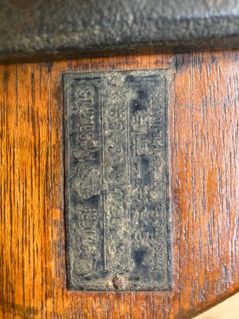 アンティーク昭和初期の測量台