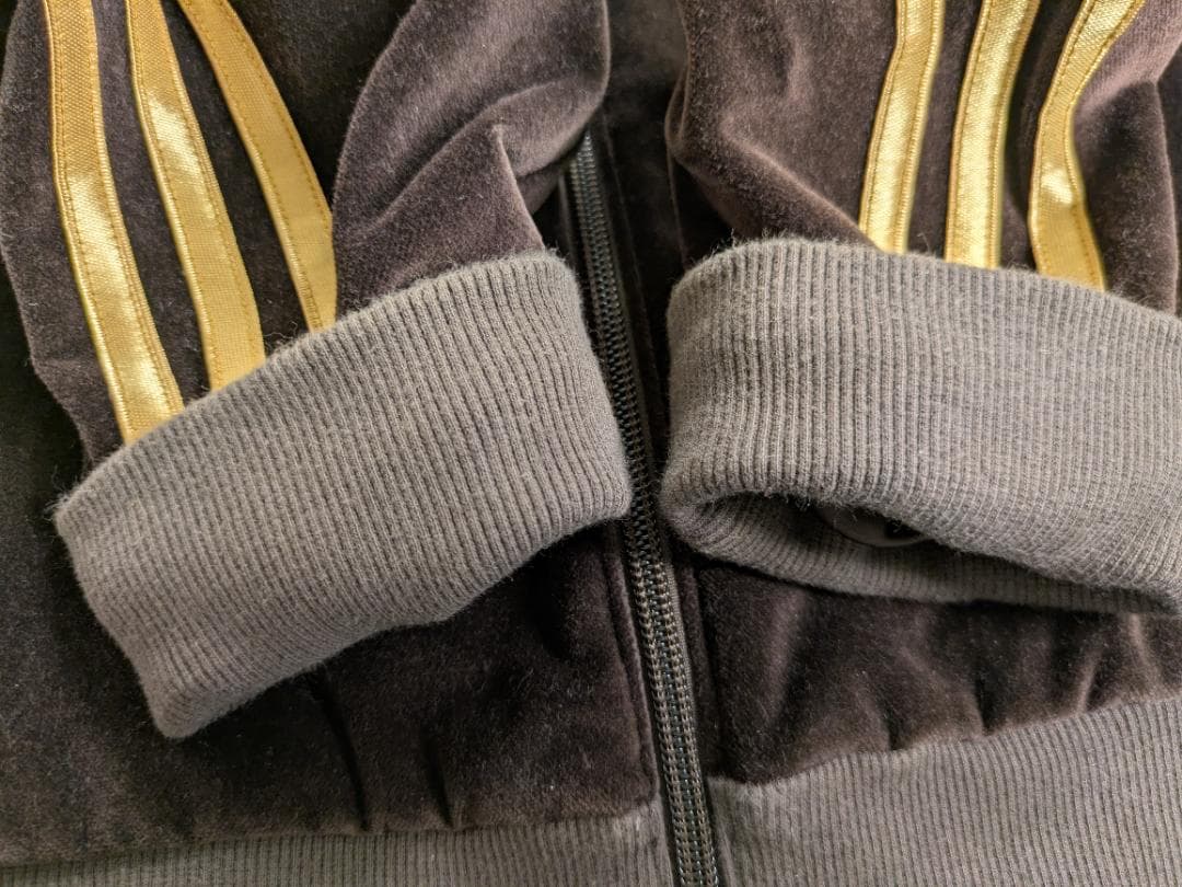 adidas BY別注 ベロア トラックジャケット＆パンツ セット販売 M