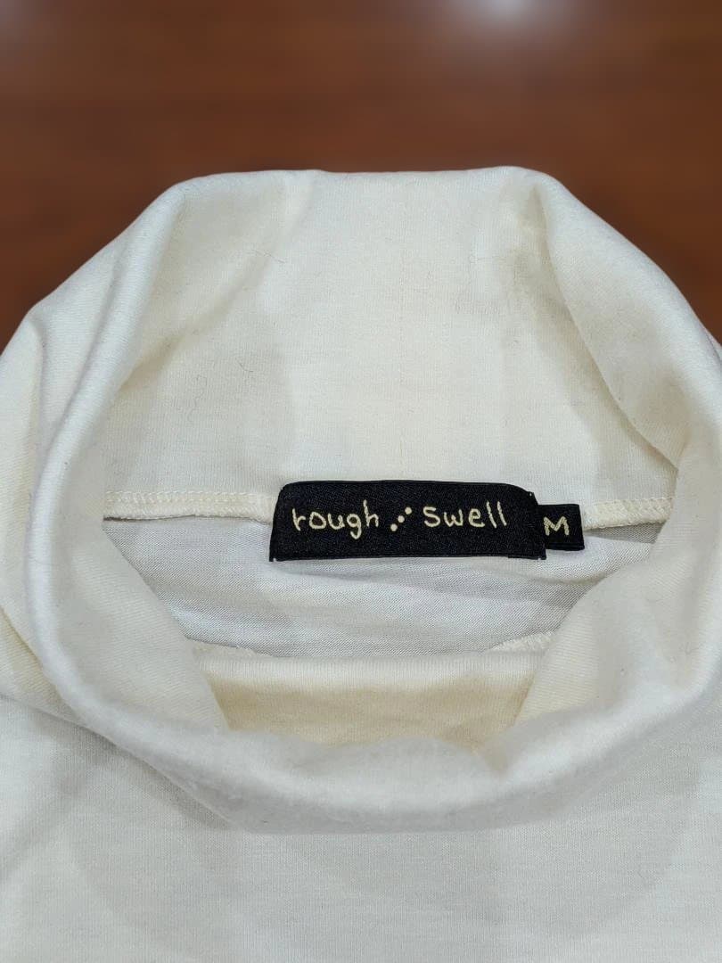 ラフアンドスウェル ハイネック シャツ ROUGH AND SWELL