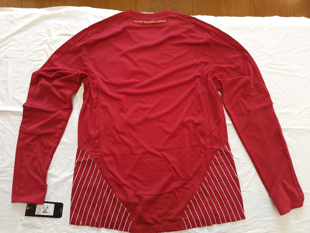 adidas デンマーク代表 2008年ホーム 長袖 Lサイズ 未使用