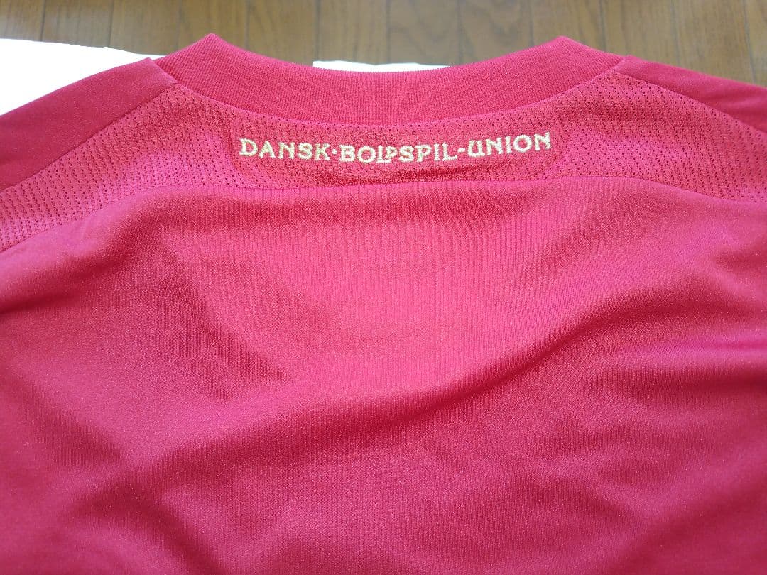 adidas デンマーク代表 2008年ホーム 長袖 Lサイズ 未使用