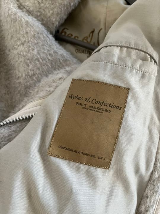 Robes&Confections ローブスコンフェクションズ アルパカコート