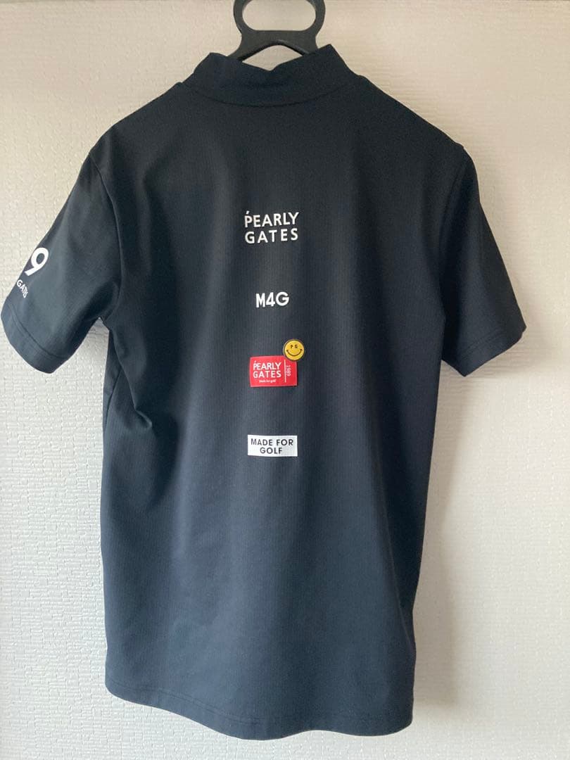 PEARLY GATES ゴルフシャツ ブラック 1989（新品タグ付き）