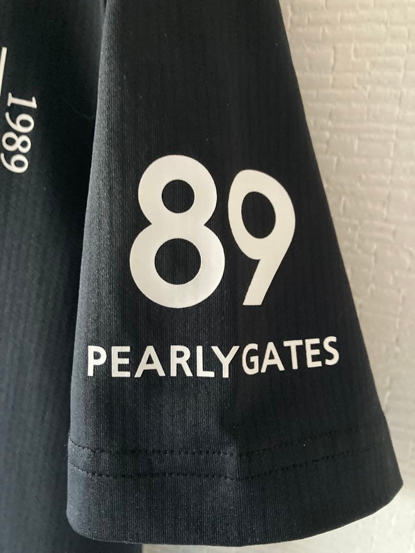 PEARLY GATES ゴルフシャツ ブラック 1989（新品タグ付き）