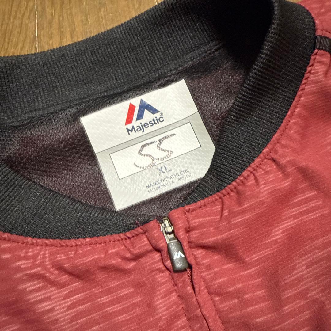 最終値下げ‼️楽天イーグルス プロ野球NPB 長袖Vジャン(バーガンディ)Lサイズ