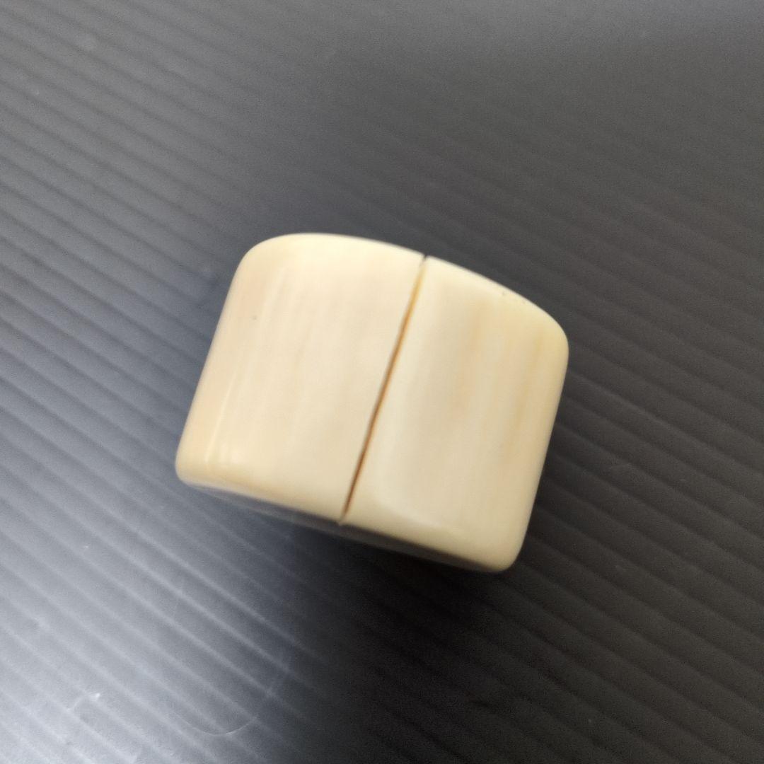 ウニコール　牙　角　輪切り　イッカク鯨歯