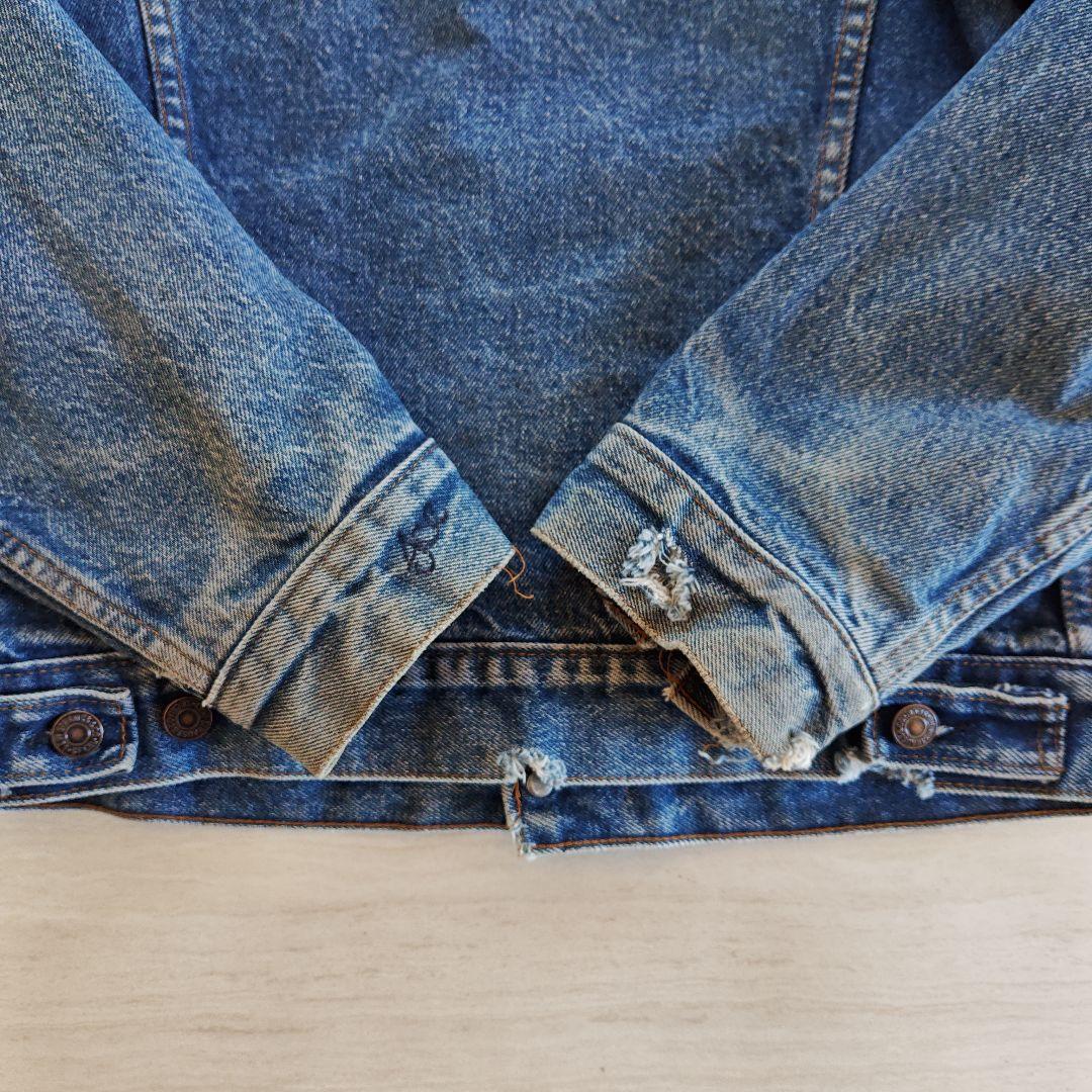 リーバイス　デニムジャケット 裏地ネル トラッカー