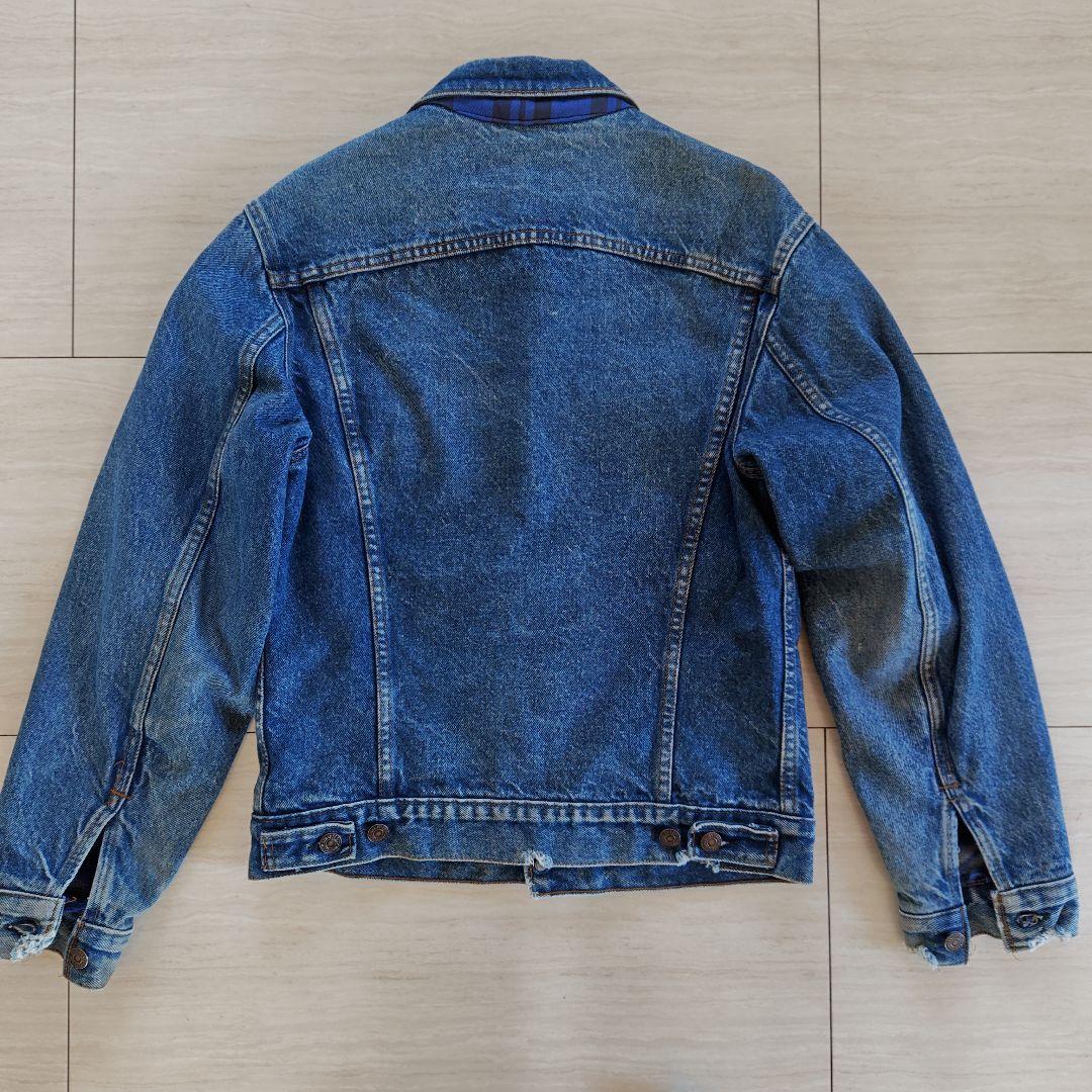 リーバイス　デニムジャケット 裏地ネル トラッカー