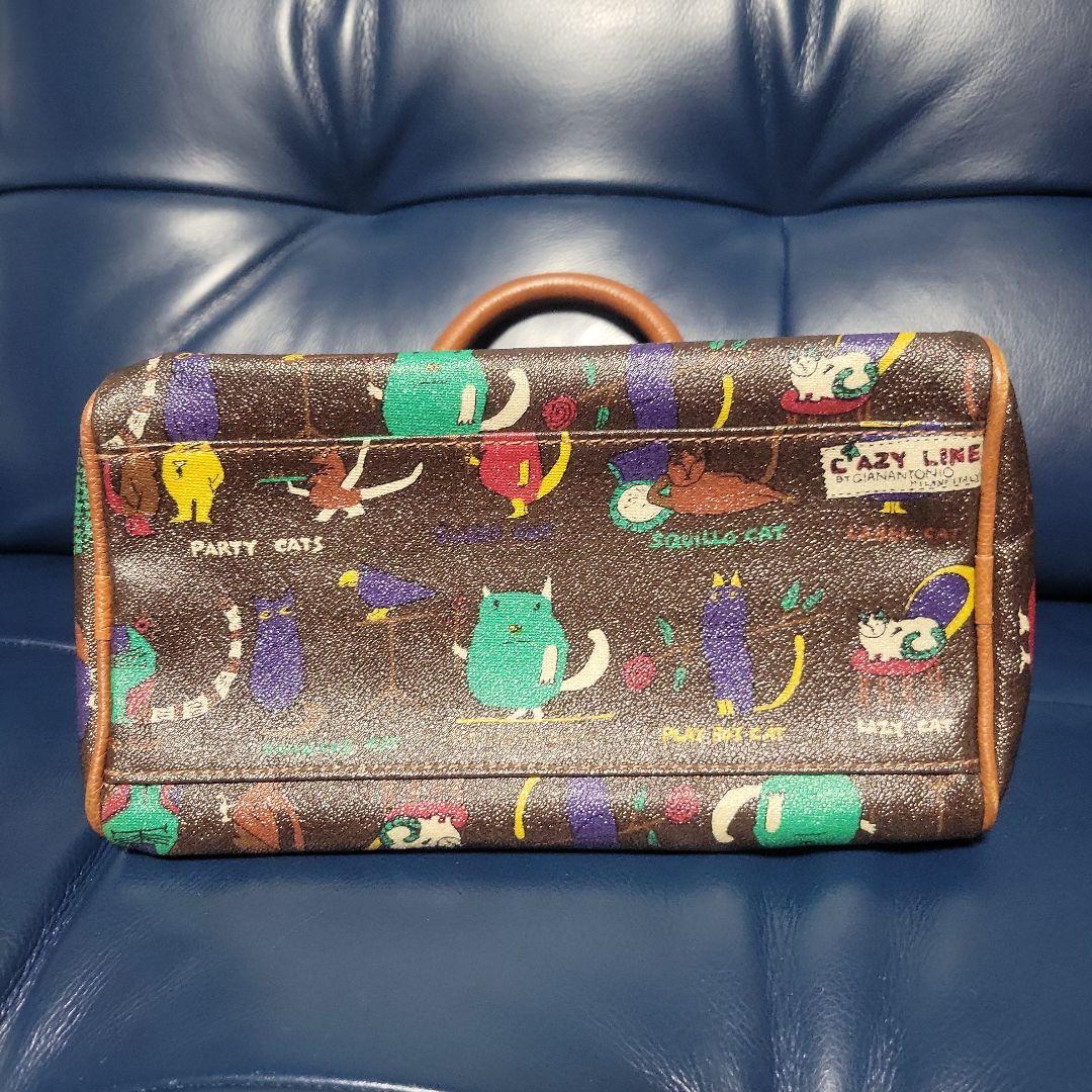 □ミー様専用 【クレイジーライン】ボストンバッグ CRAZY LINE 猫
