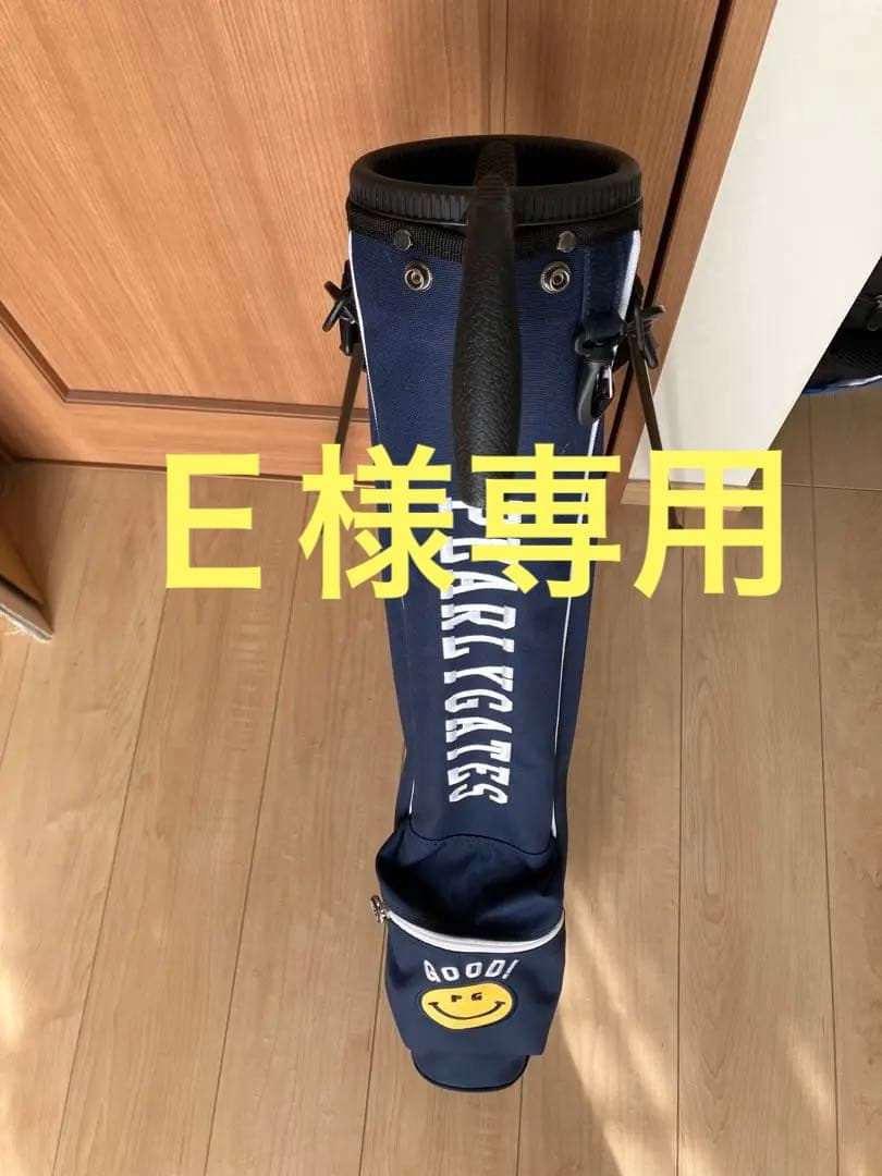 PEARLYGATES セルフスタンドバッグ ネイビー