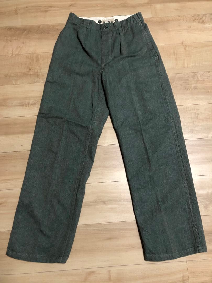 スウェーデン軍プリズナーパンツ　ウエスト77センチ　デッドストック