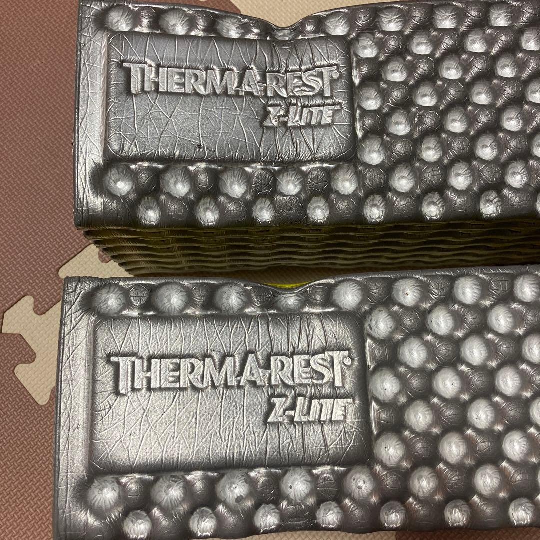 サーマレスト　Zライトソル　レギュラー　マット　黄色　青色　2個セット