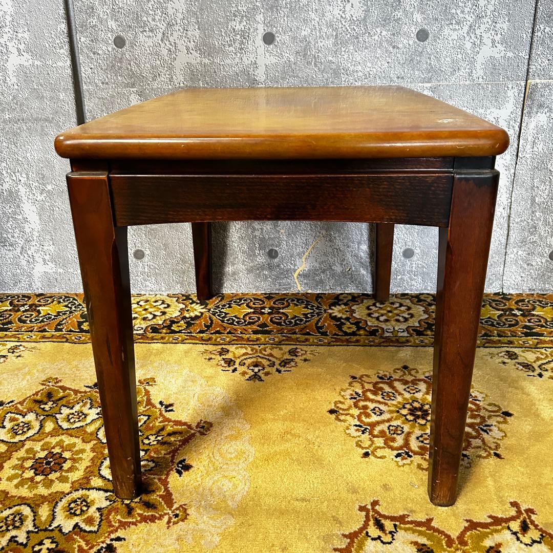 ꧁カリモク家具 karimoku꧂オールドカリモク サイドテーブル2脚セット