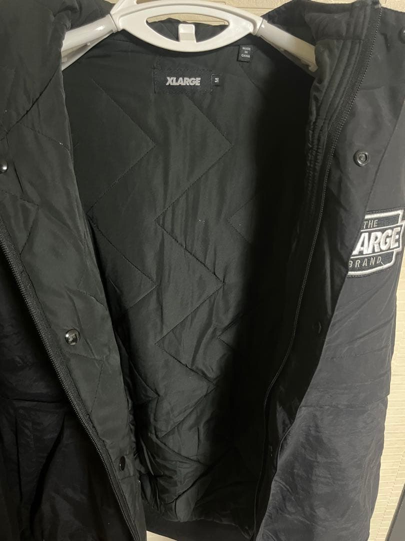 XLARGE ブラックジャケット フード付き Mサイズ