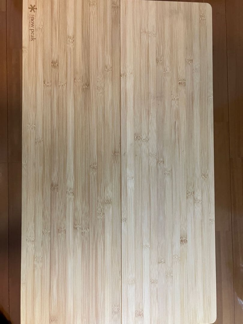 スノーピーク　ワンアクションテーブル竹