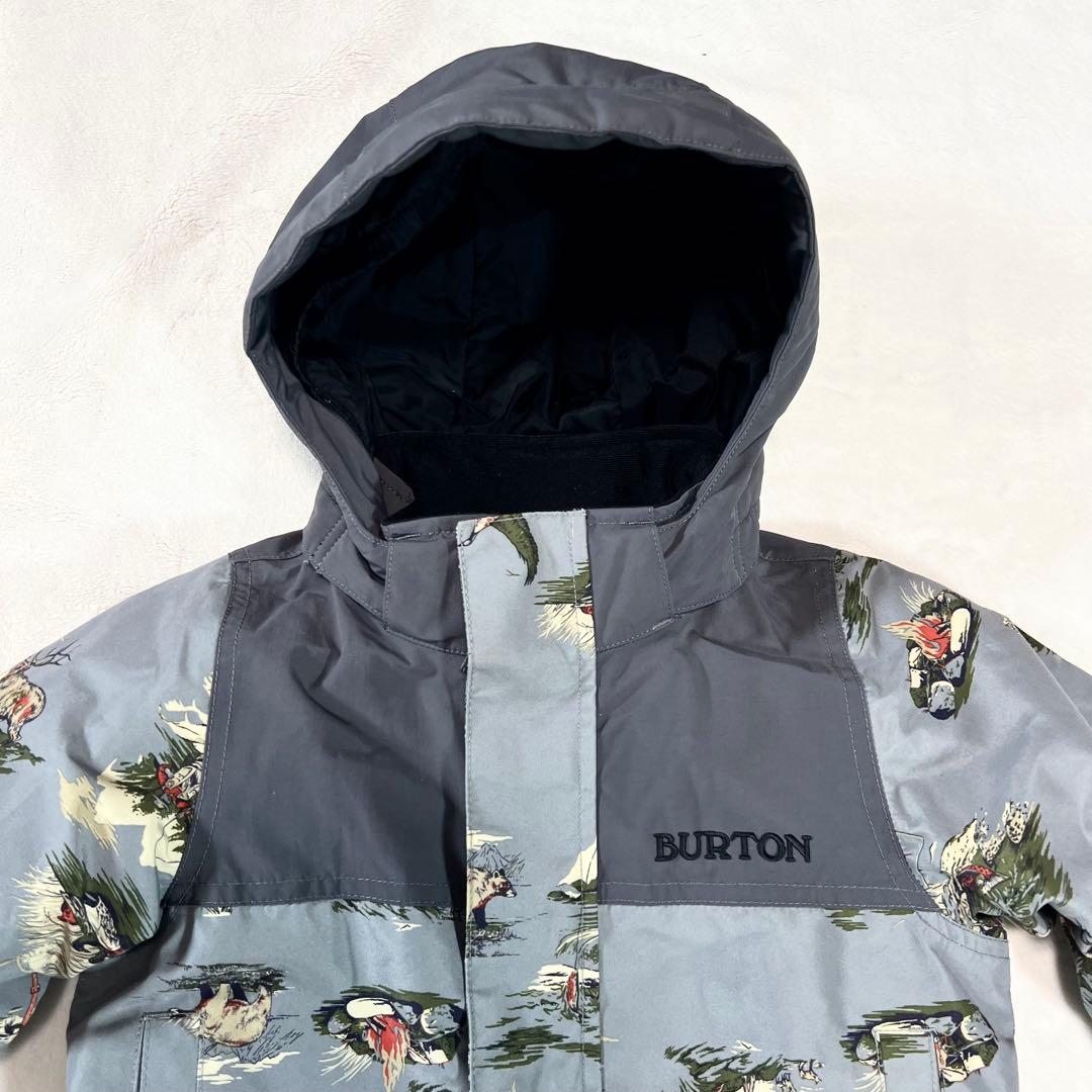 BURTON 子ども用スノーボードウェア アニマル迷彩　2T　90〜100cm