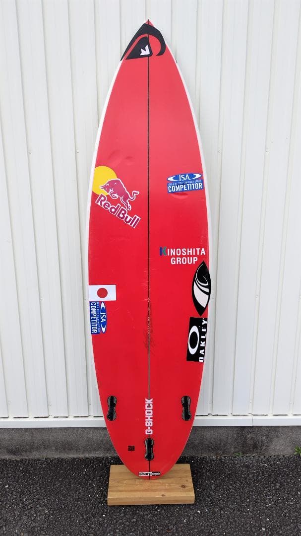 Sharp Eye HT2モデル5'11”」五十嵐カノア選手本人使用ボード 中 - メルカリ