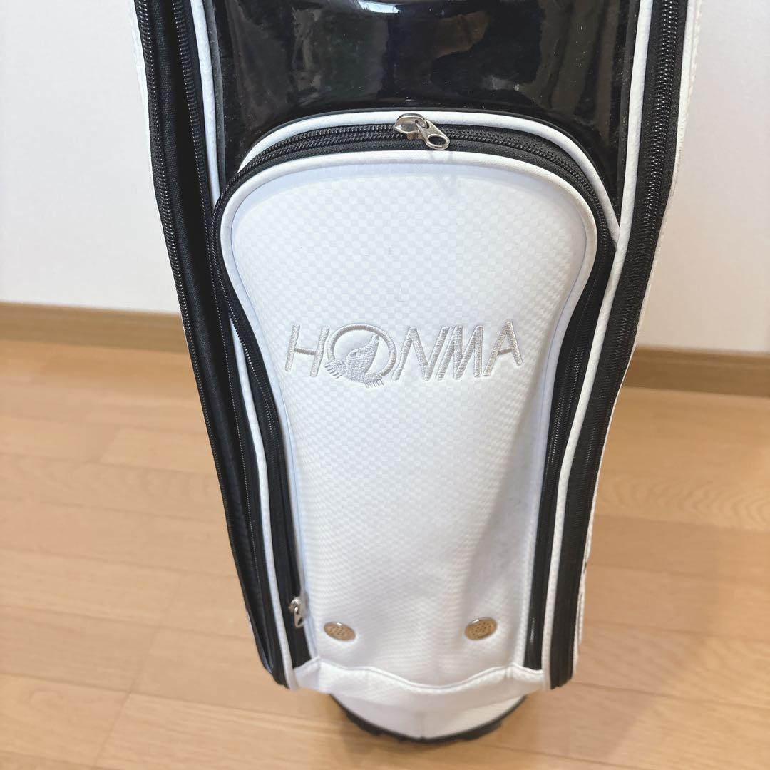 K398 HONMA TOUR WORLD キャディバッグ ホワイト