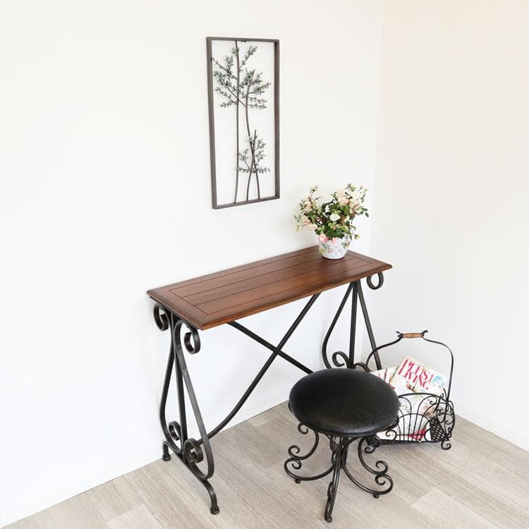 壁飾り アイアン枝葉