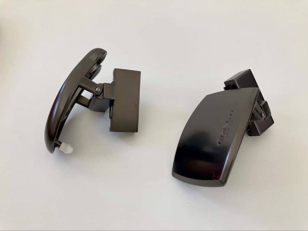 SALE♪コーチ　新品　リバーシブル　ベルト　バックル2点　回転可能　ベルト