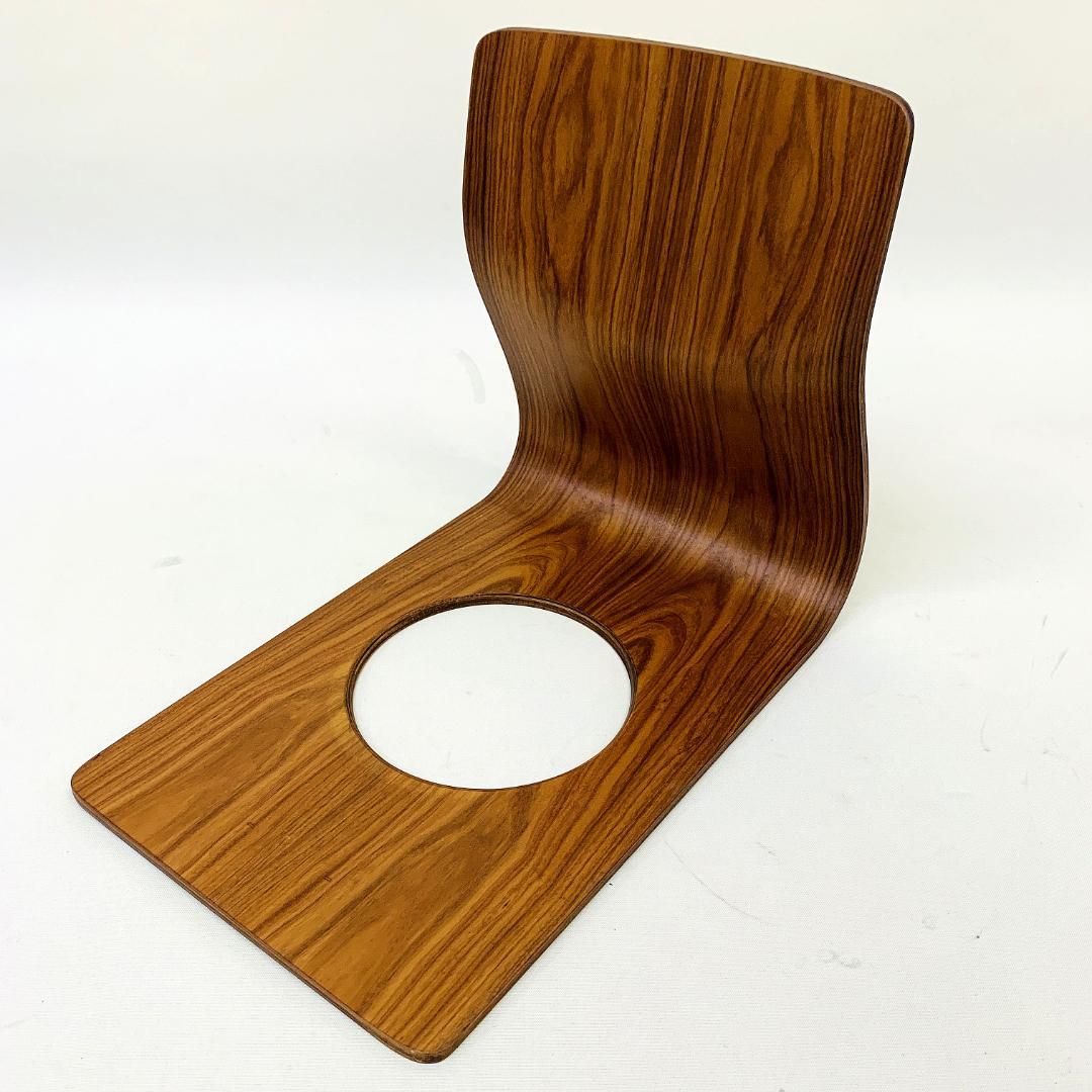 Tendo 天童木工 座椅子 2脚セット 藤森健次 曲木 ケヤキ ローズウッド