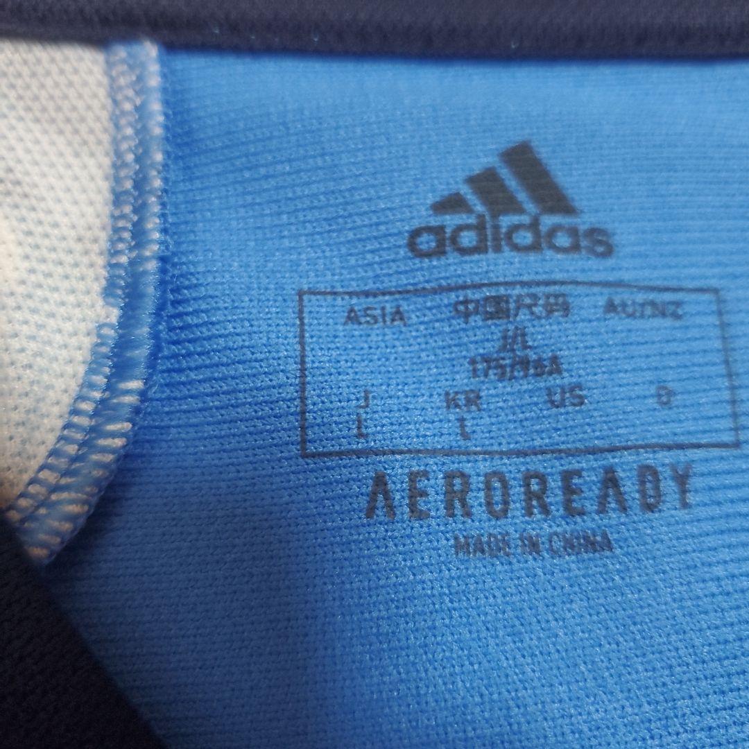 【激レア】ワンピース×サッカー日本代表×アディダス　ユニフォーム　ルフィ　L