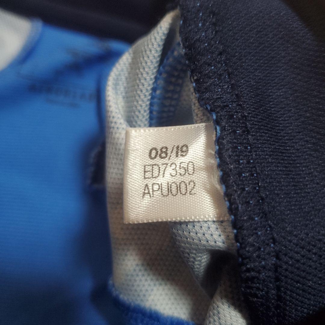 【激レア】ワンピース×サッカー日本代表×アディダス　ユニフォーム　ルフィ　L