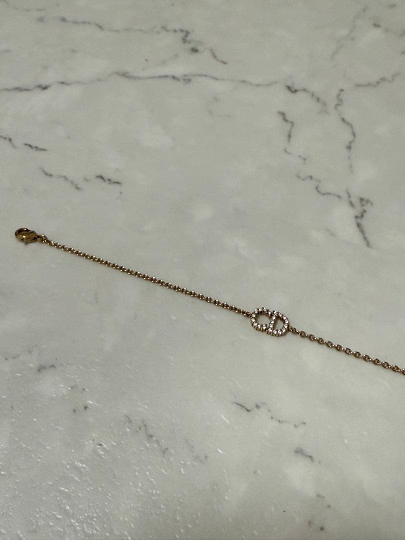 Dior ディオール Petit CD ブレスレット ゴールド メタル 箱あり