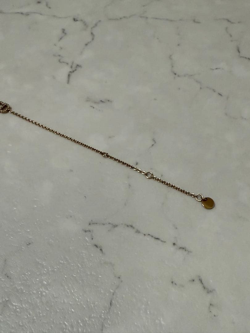 Dior ディオール Petit CD ブレスレット ゴールド メタル 箱あり