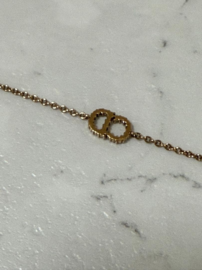 Dior ディオール Petit CD ブレスレット ゴールド メタル 箱あり