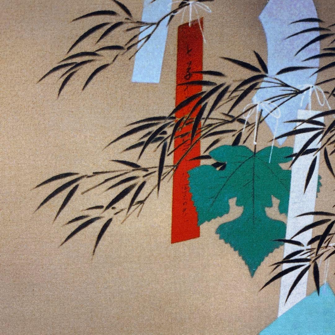 美品 掛け軸 伊東深水筆「銀河祭り」七夕図 美人画 名画