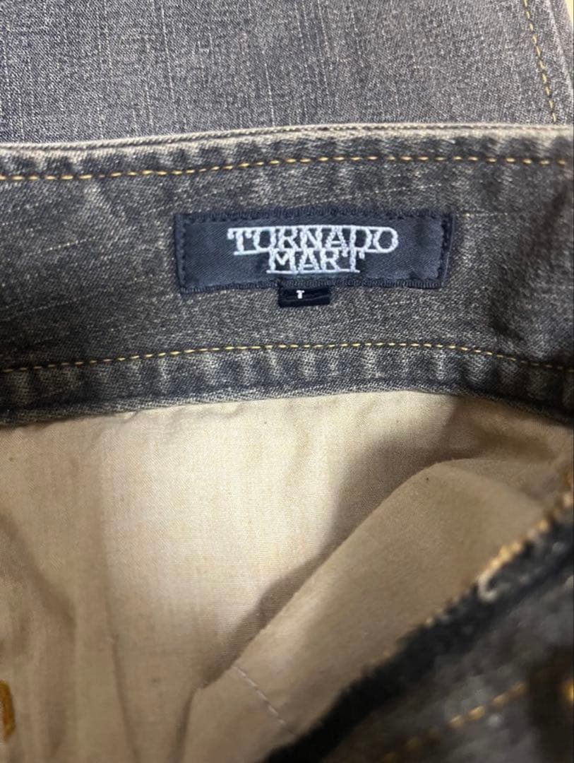 パンツ tornado mart flare pants \"lame\"