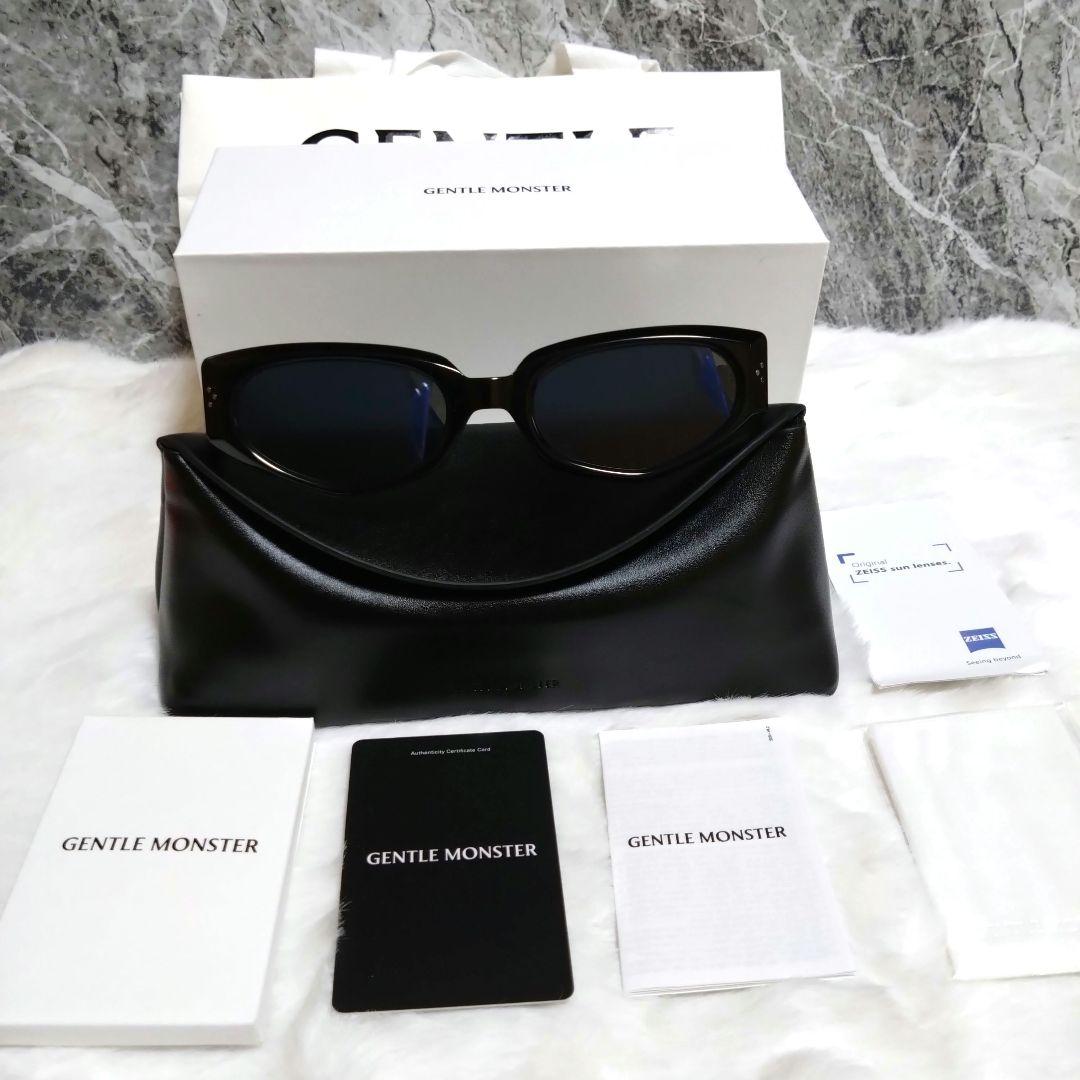[未使用]GENTLE MONSTER ジェントルモンスターブラックサングラス