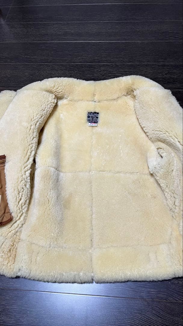 AVIREX B-3 ムートンジャケット フライトジャケット