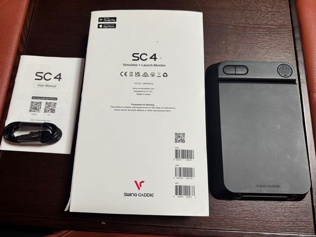 Swing Caddie SC-4 ゴルフシミュレーター　距離計測器