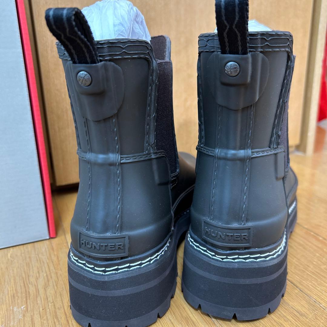 【延長！10月31日まで限定価格】HUNTER チェルシーブーツ　ステッチ