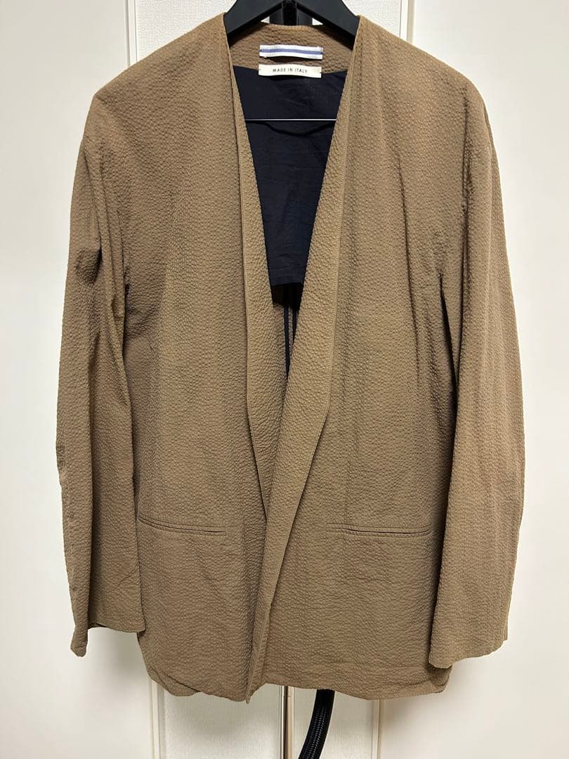 Cristaseya ノーカラージャケット　パンツ　セットアップ