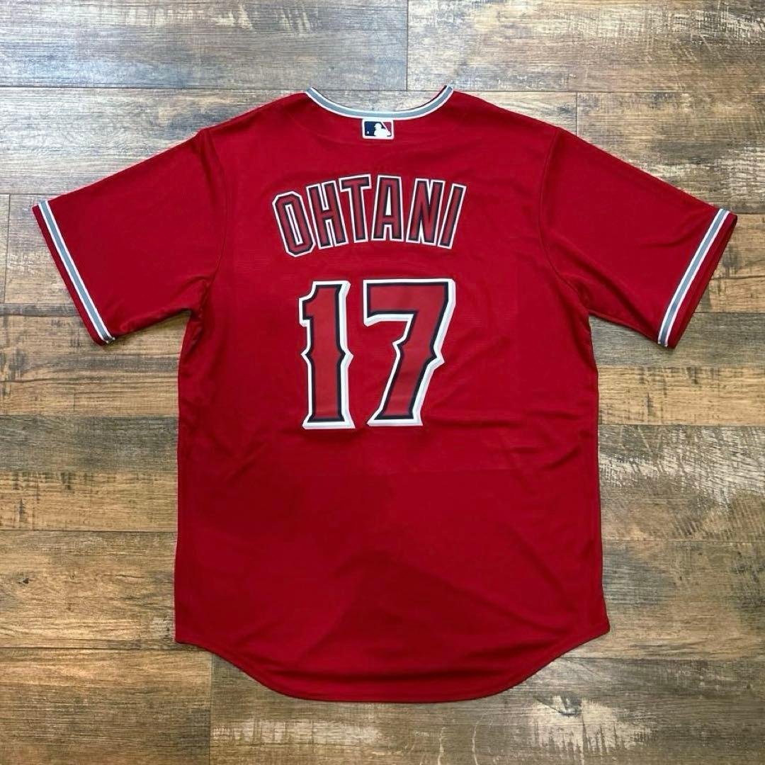 NIKE ナイキ 17 大谷 エンゼルス ベースボールシャツ ユニフォーム
