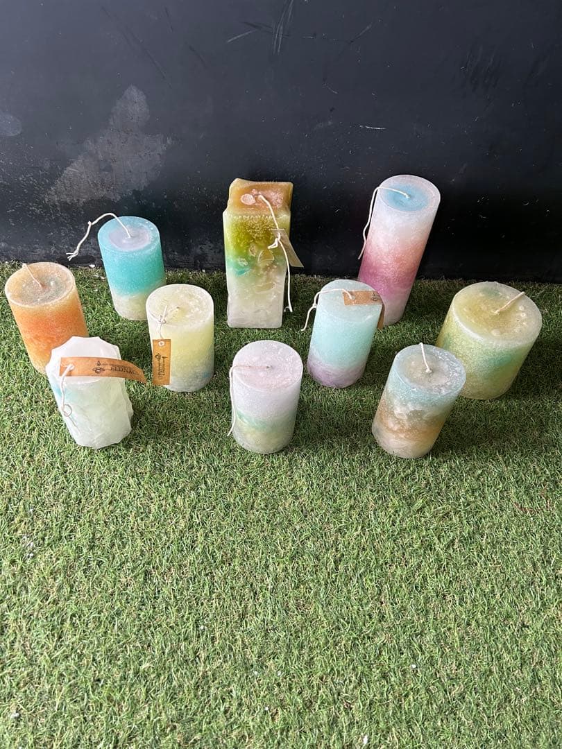 A1202-8/HERMES/エルメス トゥカン/陶器キャンドル/グリーン 鳥/