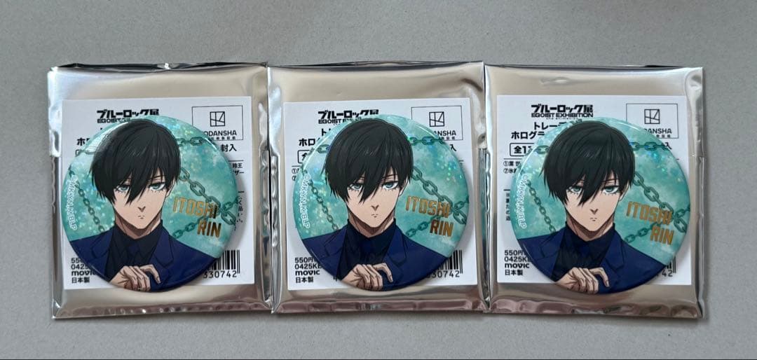 ブルーロック展 ホログラム缶バッジ 糸師凛 - メルカリ