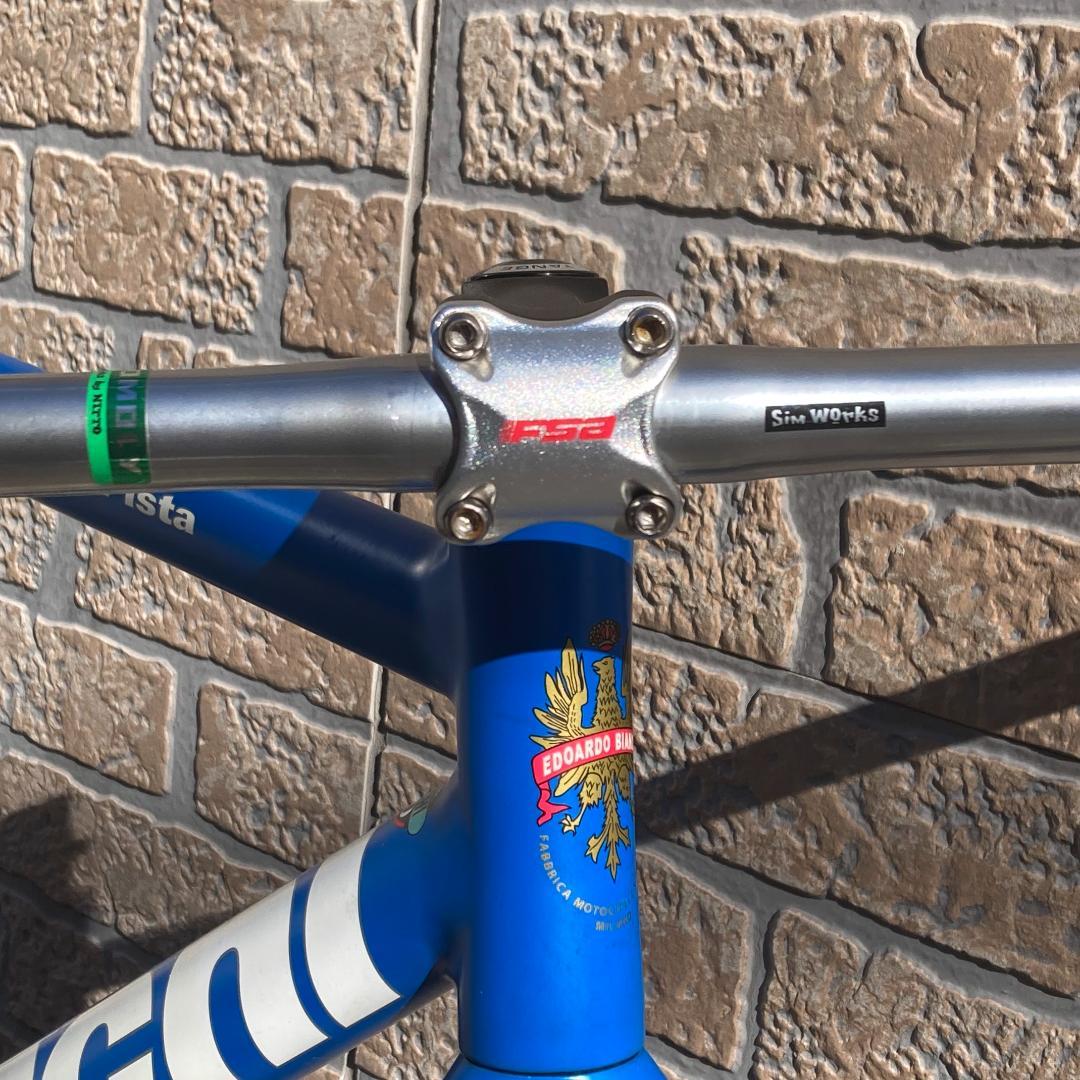 引取希望】bianchi super pista Azzurro サイズ 55 - メルカリ