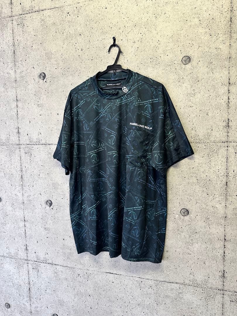 新品未使用】サイズ7 メンズ モックネックシャツ ラッセルノ 1884