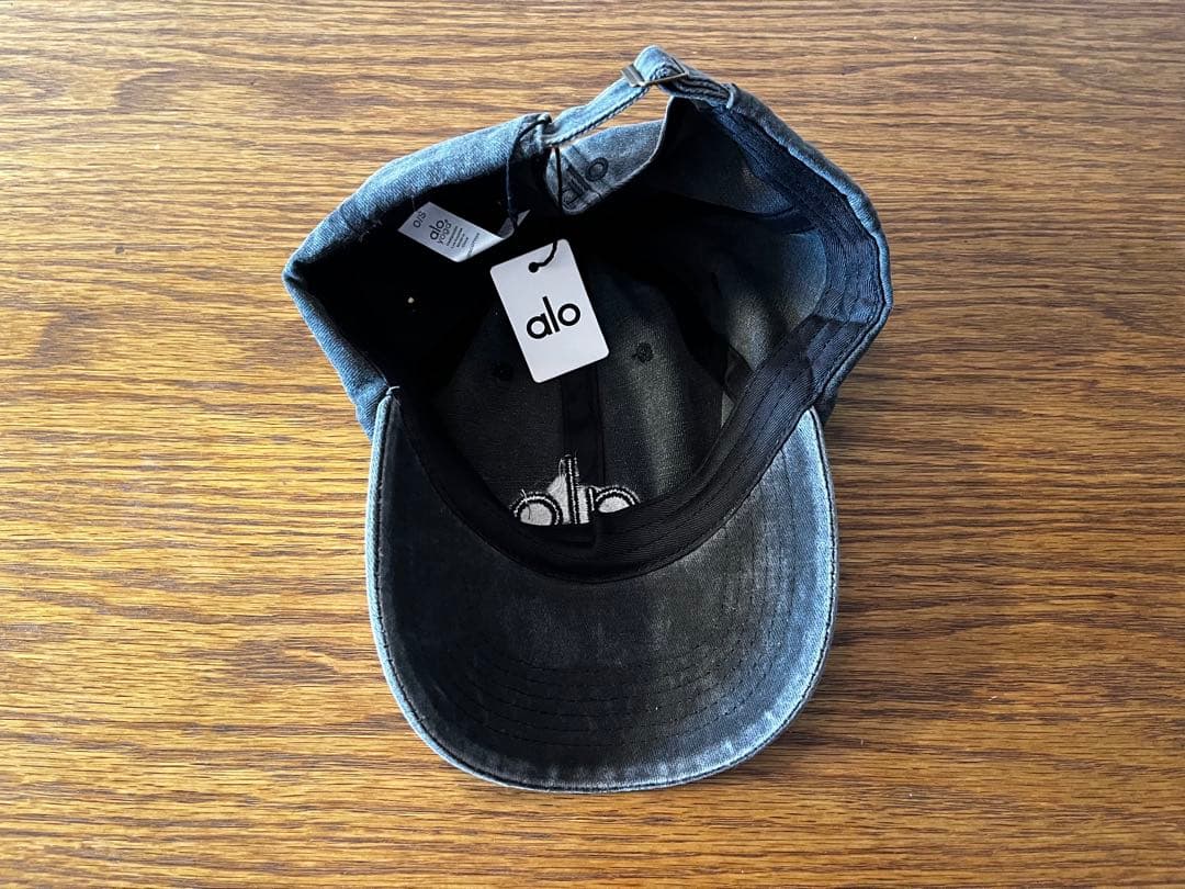 ALOキャップ*JISSO愛用 washed off-duty cap - メルカリ