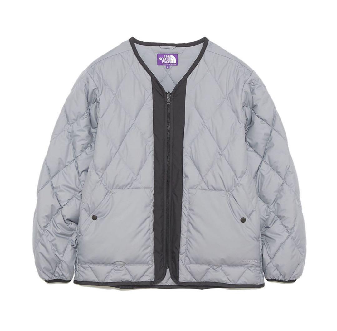新品ノースフェイス パープルレーベル ダウンカーディガン2025