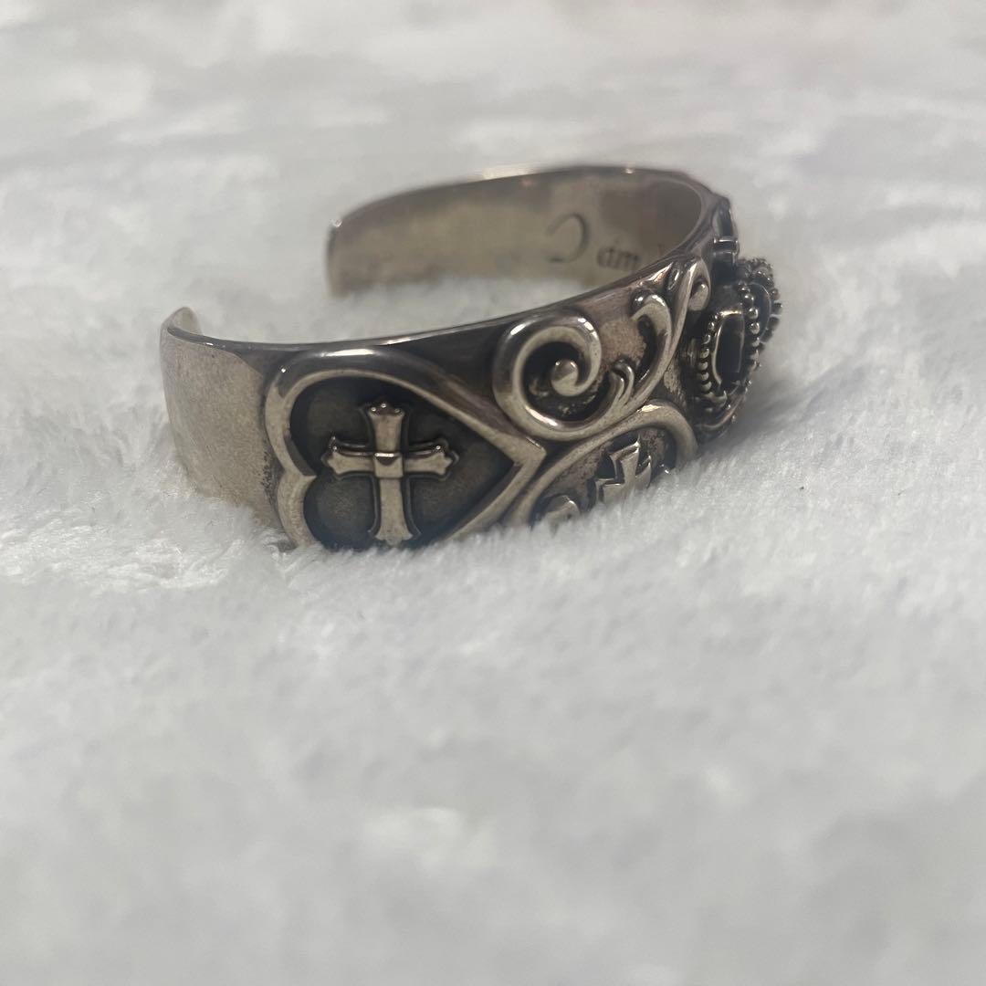 希少廃盤】 ジャスティンデイビス×BASK コラボバングル 王冠 ハート