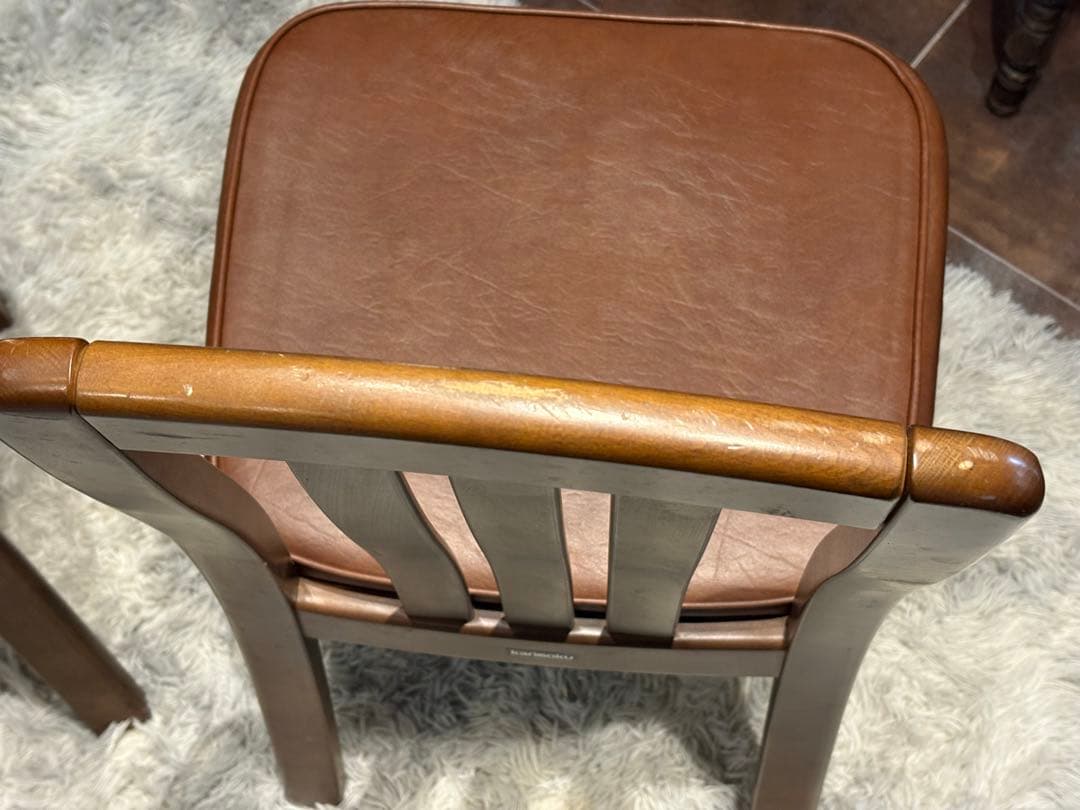 karimoku カリモク ダイニングチェア リビングチェア アンティーク nZ