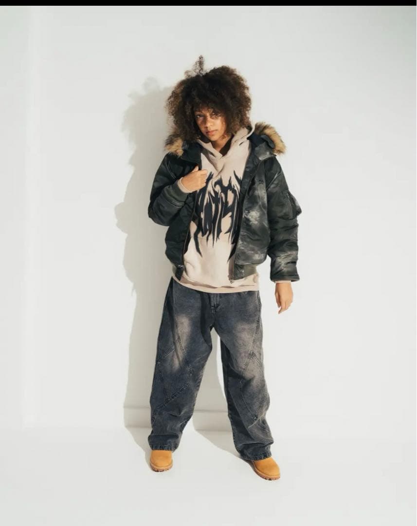 ANTIMID FLIGHT JACKET ファージャケット アンチミッド - メルカリ