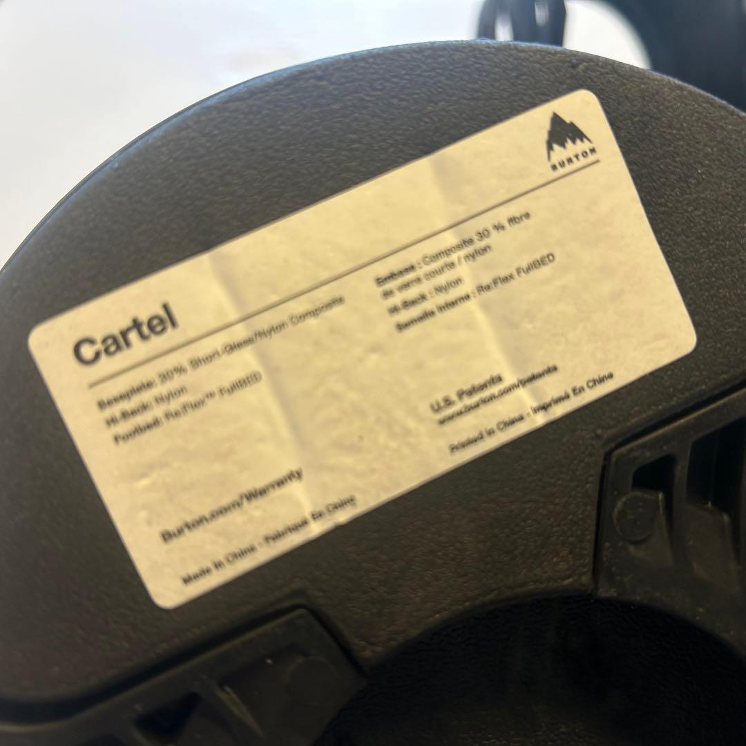 BURTON CARTEL M スノーボードビンディング
