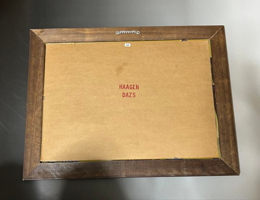 #149 Haagen-Dazs ハーゲンダッツ パブミラー ビンテージ 鏡