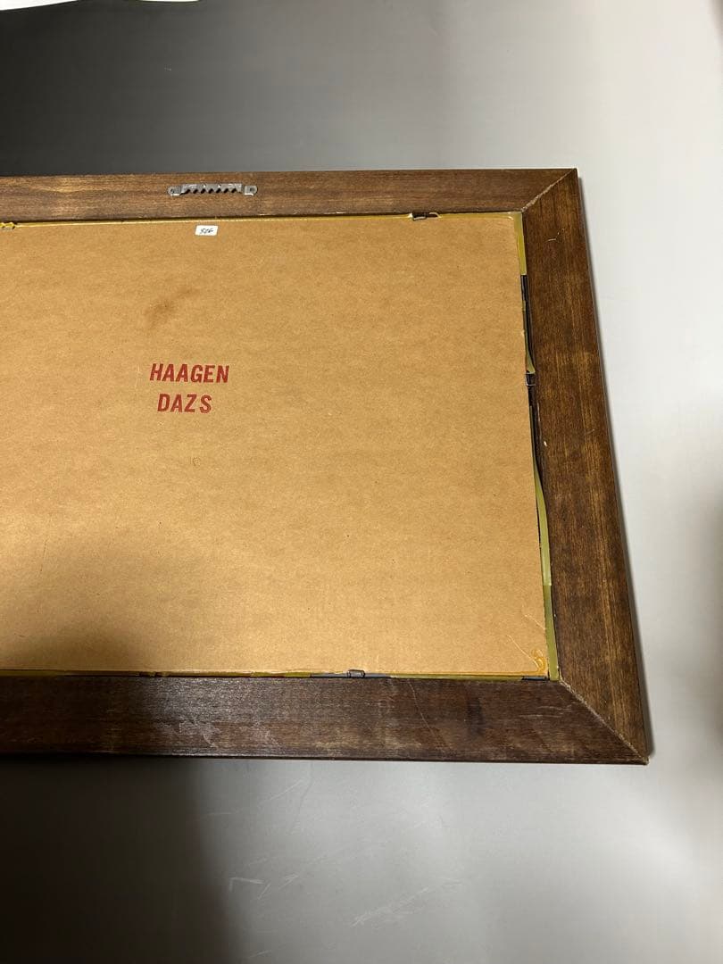 #149 Haagen-Dazs ハーゲンダッツ パブミラー ビンテージ 鏡